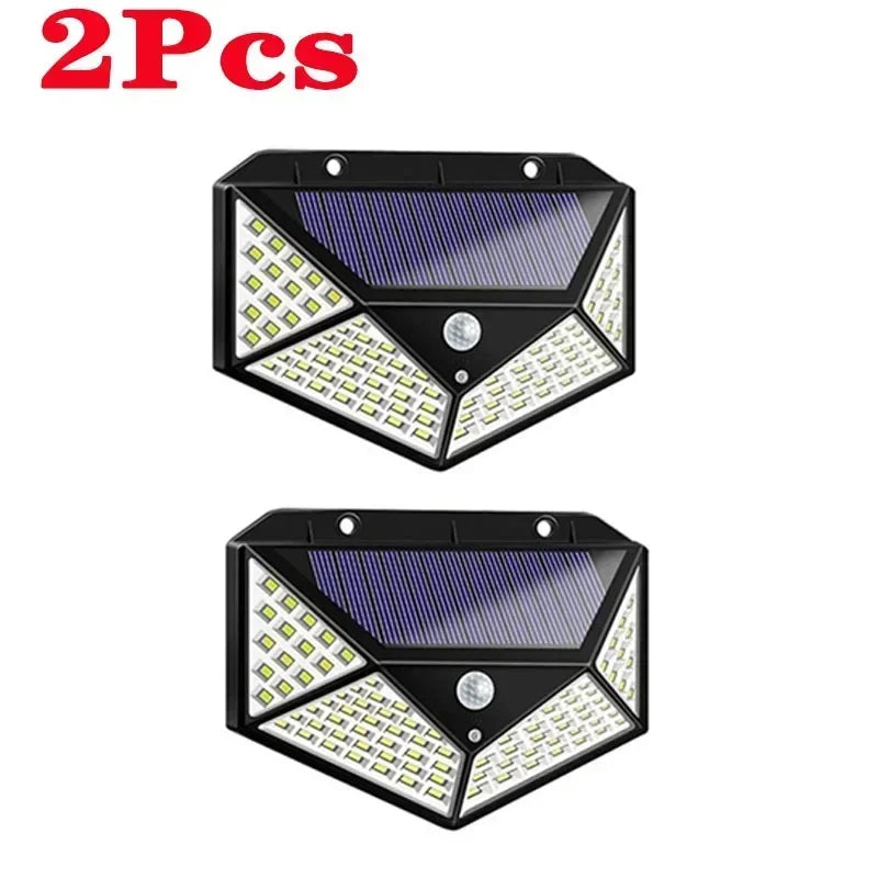1/2/4Pcs Solar Wall Lights with Motion Sensor – Bright Outdoor LED Lighting for Garden