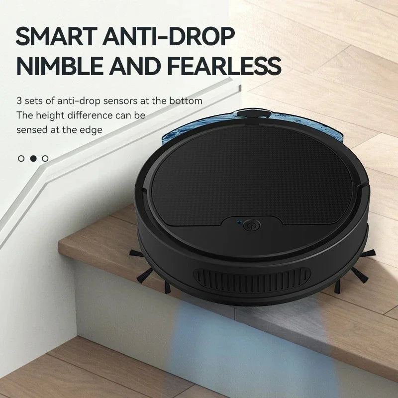 2024 3 In 1 Sweeping and Vacuuming Wireless Vacuum Cleaner Smart Sweeping Robot Home Sweeper Sweeping Robots For Home