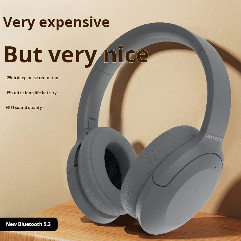 YOB&SONY Headphones HiFI Stereo Game Sport Headset For Sony Foldable Over the Ear Wireless Noise Cancellation Bluetooth Headset - Best Electrical Accessories