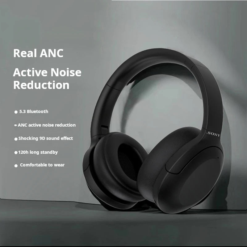 YOB&SONY Headphones HiFI Stereo Game Sport Headset For Sony Foldable Over the Ear Wireless Noise Cancellation Bluetooth Headset - Best Electrical Accessories