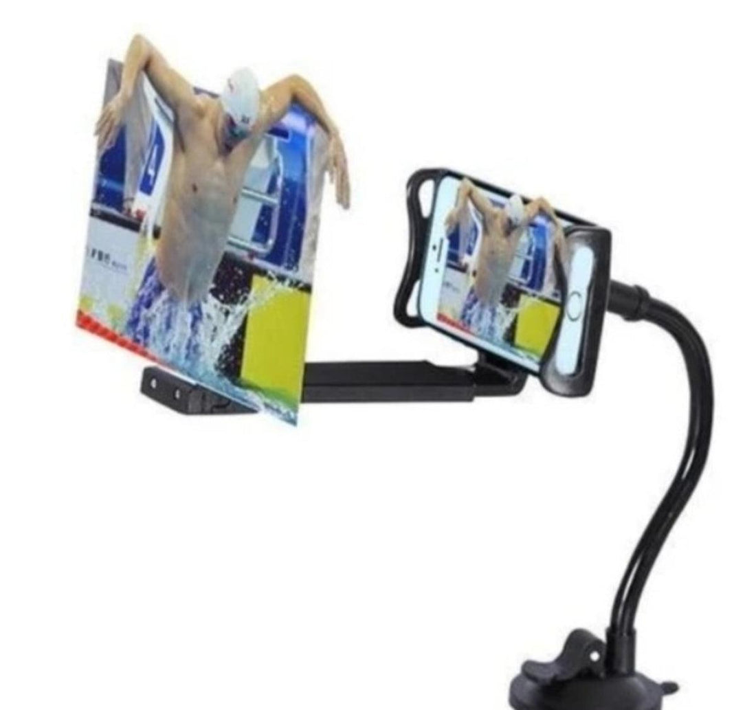 12" Mobile Phone HD Projection 3D Magnifier with Stand - Best Electrical Accessories