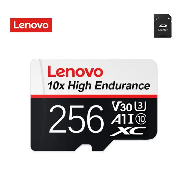 100% Original Lenovo Memory Card 2TB 128GB 64GB 32GB A1 Micro TF SD Card 1TB Class 10 UHS-1 TF Flash Card for Samrtphone/PC/Cam