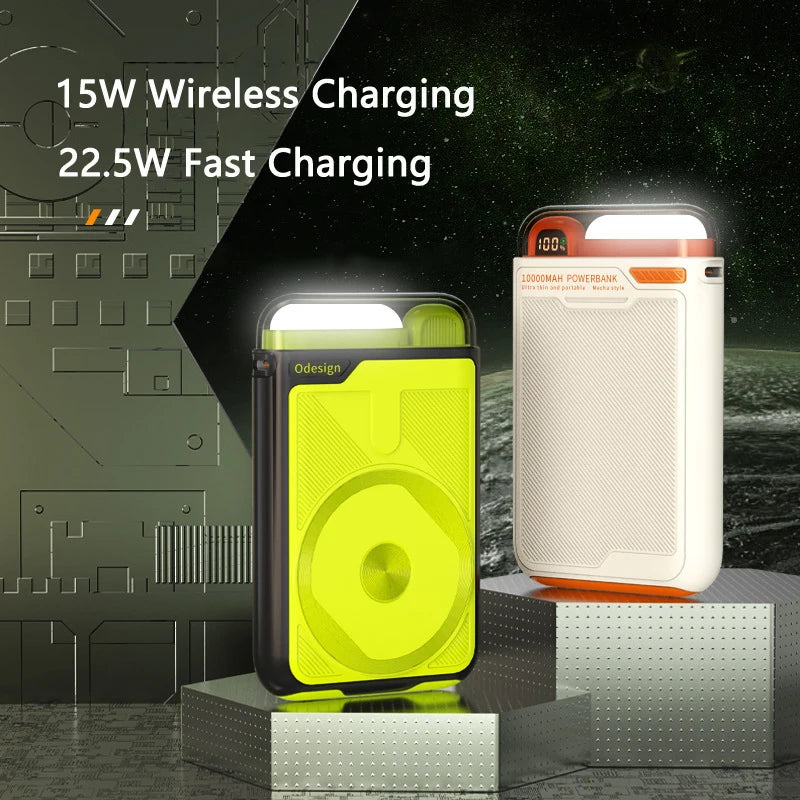 10000mAh Magnetic Power Bank 15W Fast Wireless Charging Portable Charger for iPhone 15 14 13 12 pro max Samsung Powerbank PD 20W
