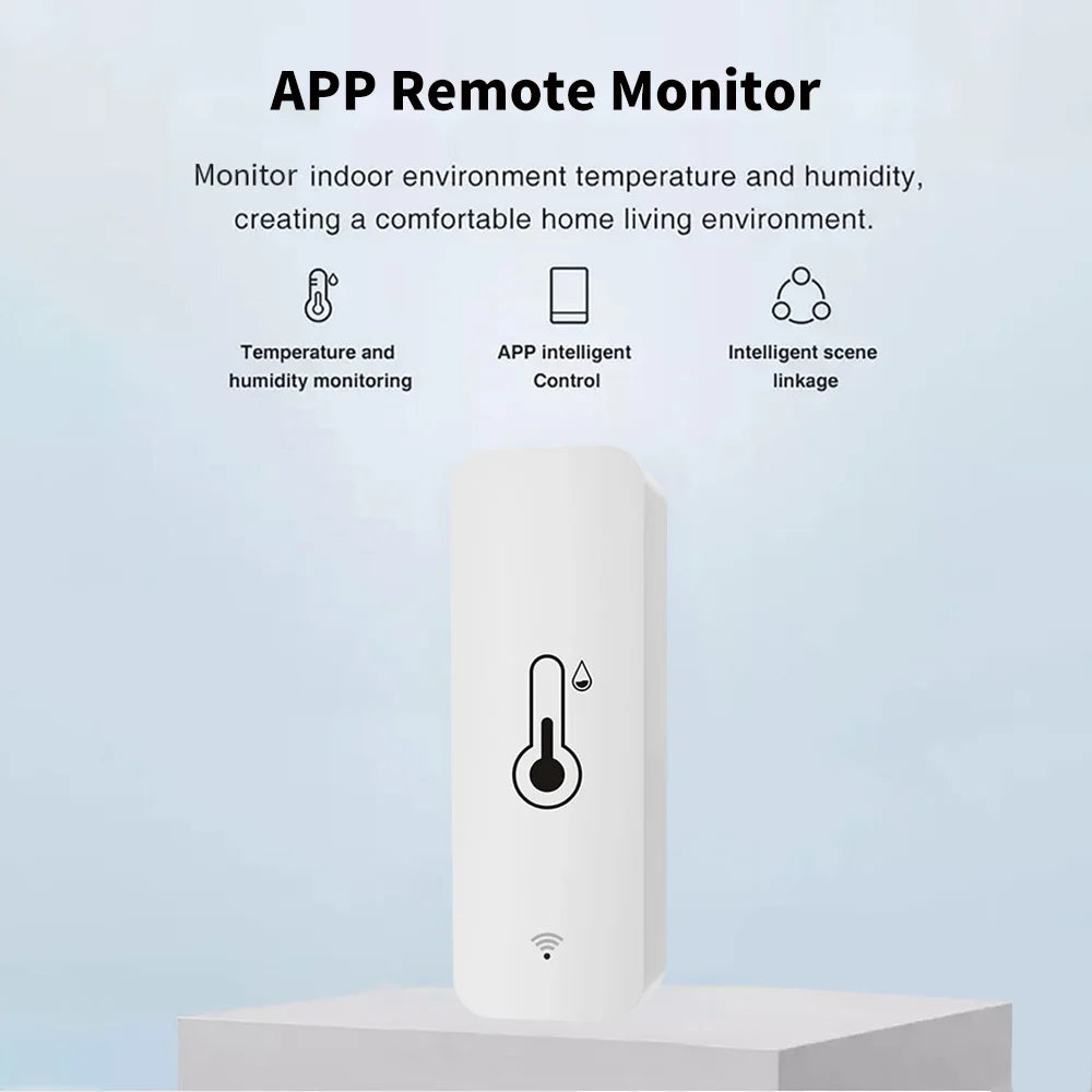 Tuya Zigbee WiFi Temperature And Humidity Sensor