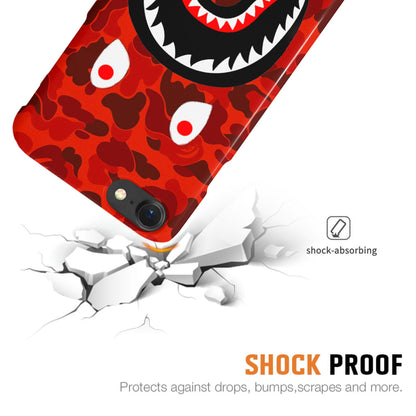 Red Camo Shark Mouth iPhone Case - Best Electrical Accessories