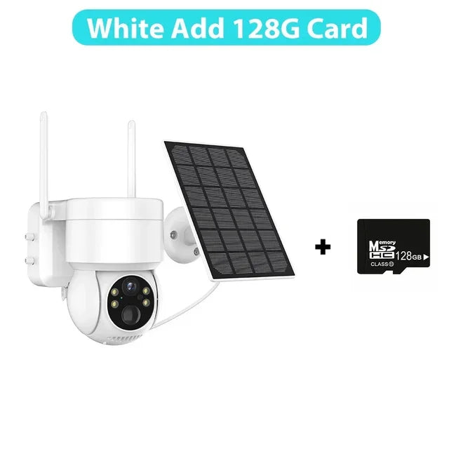 Battery PIR Human Alarm Built-in 7800mAh Recharge iCsee Wireless Solar Wifi PTZ IP Camera Outdoor 4MP HD Camera With Solar Panel