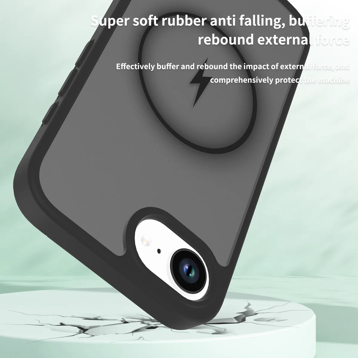 Matte Magnetic Phone Case Custom Skin Feel Shock Proof Cover Anti Fingerprint Frosted Magnetic Case For iPhone 16E Best Electrical Accessories