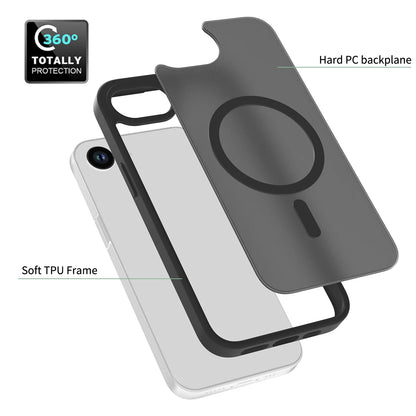 Matte Magnetic Phone Case Custom Skin Feel Shock Proof Cover Anti Fingerprint Frosted Magnetic Case For iPhone 16E Best Electrical Accessories