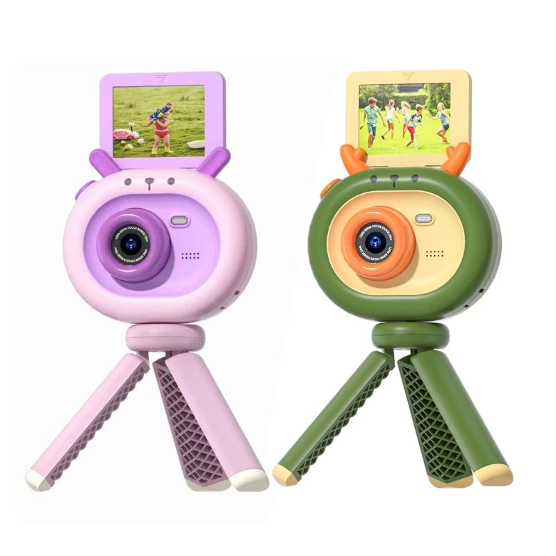 Kids Camera Children Digital Selfie Camera 1080P Video Camera with Tripod - Best Electrical Accessories