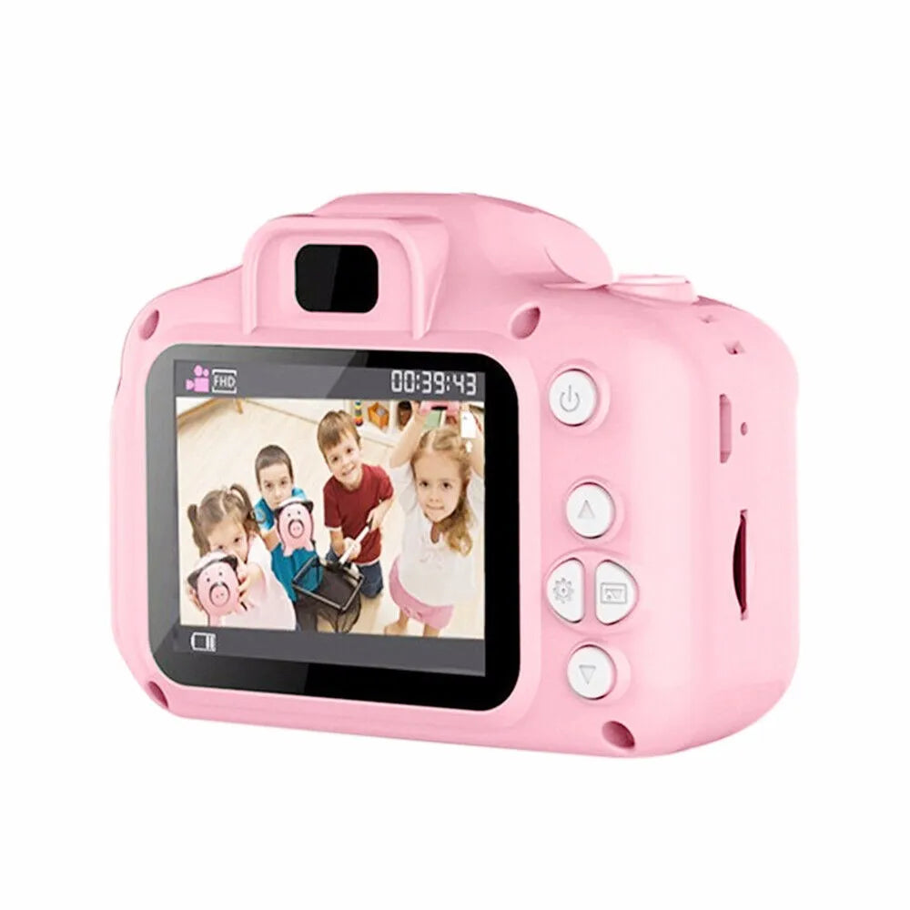 Mini Cartoon Kids Photo Camera 2 Inch Screen Children Digital Camera Video Recorder Camcorder Toys For Child Birthday Gift - Best Electrical Accessories