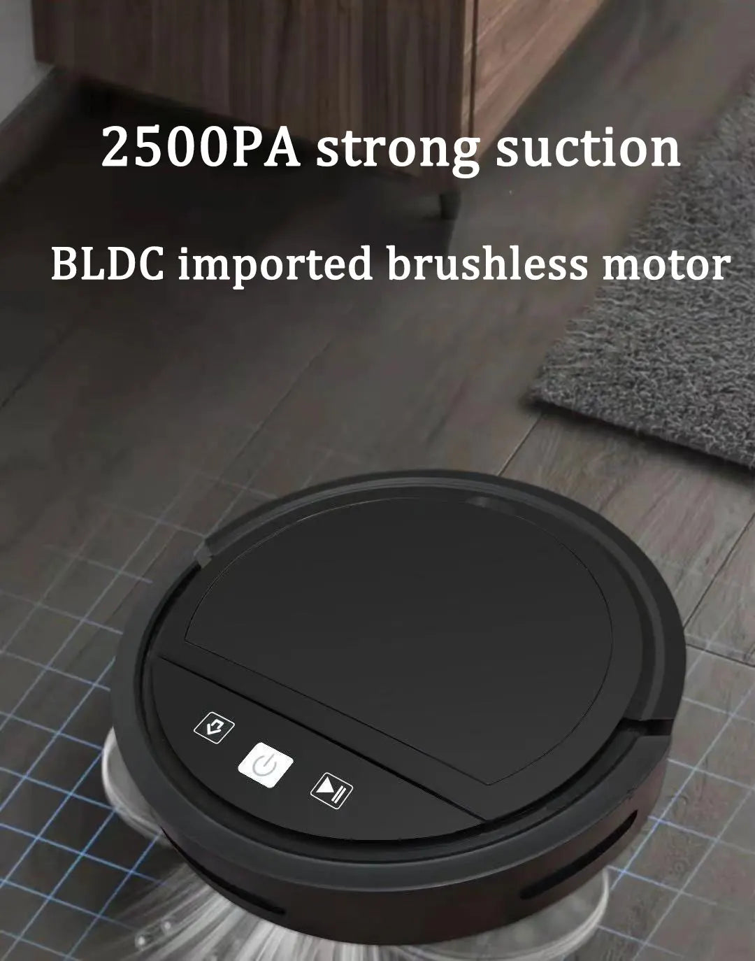 Robot Vacuum Cleaner 2500PA Smart Remote Control Wireless AutoRecharge Floor Sweeping Cleaning appliance Vacuum Cleaner For Home