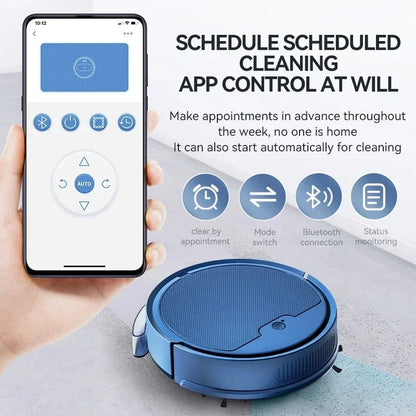 2024 New Automatic Sweeping Robot Vacuum Cleaner APP Control Water Tank Sweep And Wet Mopping Vacuum Clean Intelligent Robot