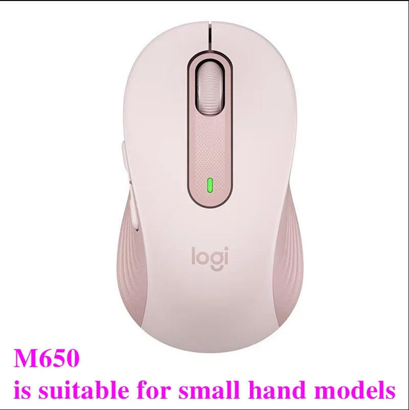 Logitech M650 / M650L Wireless Bluetooth Mouse Silent Office Laptop Mice For PC/Mac/Multi-Device Right Hand Mouse