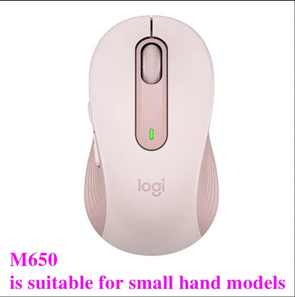 Logitech M650 / M650L Wireless Bluetooth Mouse Silent Office Laptop Mice For PC/Mac/Multi-Device Right Hand Mouse