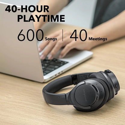 Anker Soundcore Life Q20 Hybrid Active Noise Cancelling Headphones, Wireless Over Ear Bluetooth Headphones - Best Electrical Accessories