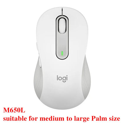 Logitech M650 / M650L Wireless Bluetooth Mouse Silent Office Laptop Mice For PC/Mac/Multi-Device Right Hand Mouse