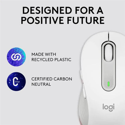 Logitech M650 / M650L Wireless Bluetooth Mouse Silent Office Laptop Mice For PC/Mac/Multi-Device Right Hand Mouse