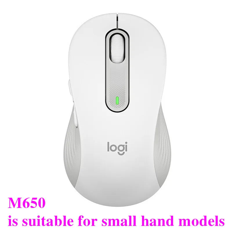 Logitech M650 / M650L Wireless Bluetooth Mouse Silent Office Laptop Mice For PC/Mac/Multi-Device Right Hand Mouse