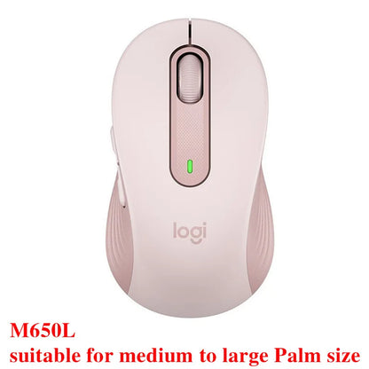 Logitech M650 / M650L Wireless Bluetooth Mouse Silent Office Laptop Mice For PC/Mac/Multi-Device Right Hand Mouse