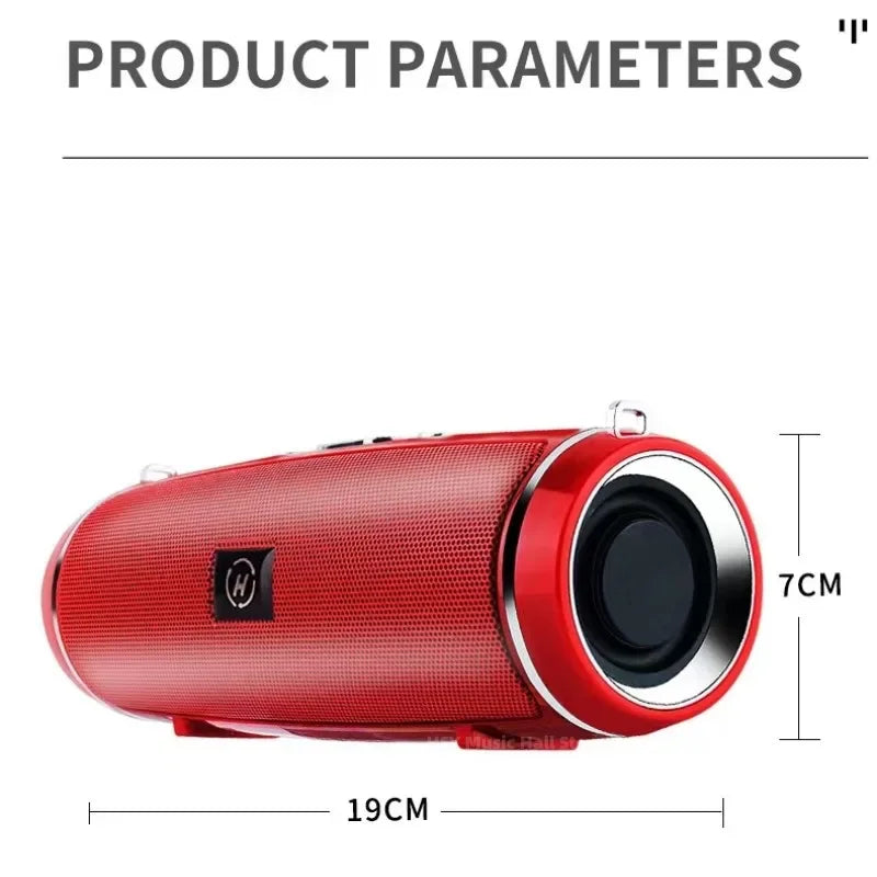 Outdoor Wireless Audio 3D Surround Bluetooth Speaker Caixa De Som Bluetooth 200W High Power Portable Bass TWS/FM/Voice Prom - Best Electrical Accessories