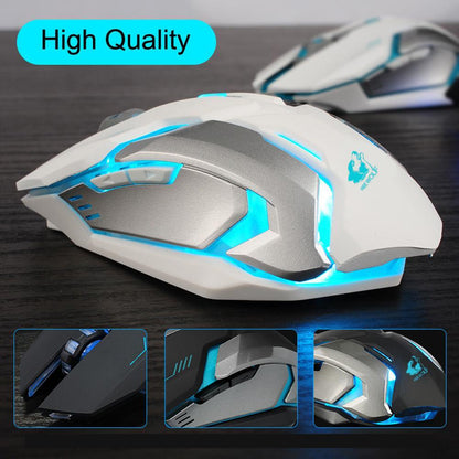 Ninja Dragon Stealth 7 Wireless Silent LED Gaming Mouse - Best Electrical Accessories