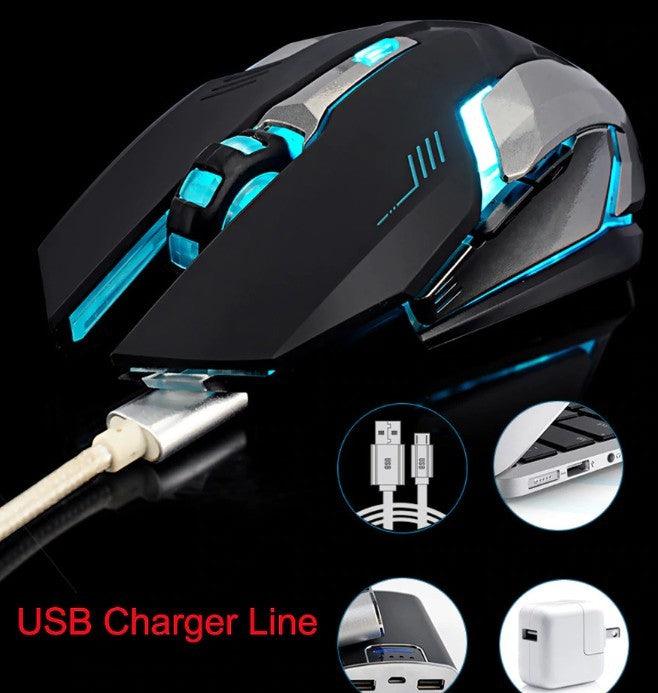 Ninja Dragon Stealth 7 Wireless Silent LED Gaming Mouse - Best Electrical Accessories