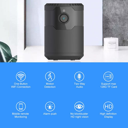 HD 2MP 1080P Wireless Mini Wifi Camera Night Vision Ip Camera - Best Electrical Accessories