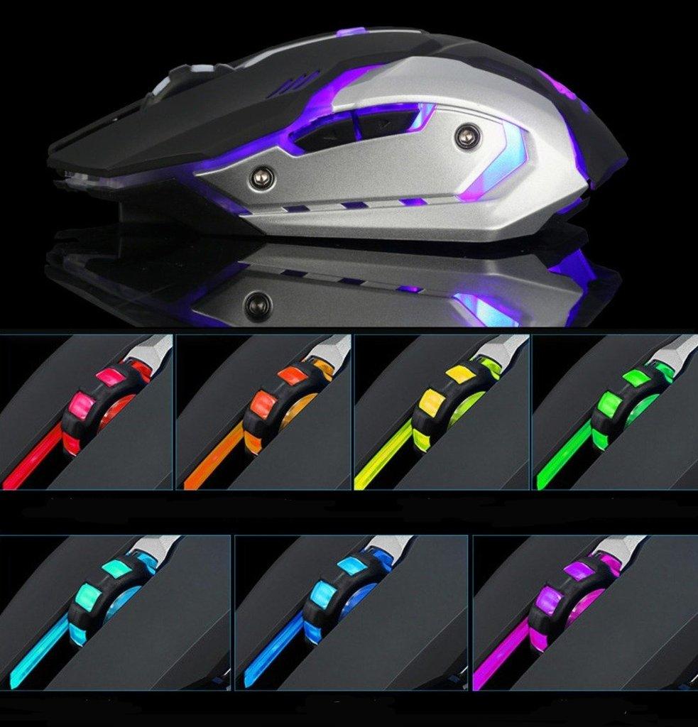 Ninja Dragon Stealth 7 Wireless Silent LED Gaming Mouse - Best Electrical Accessories