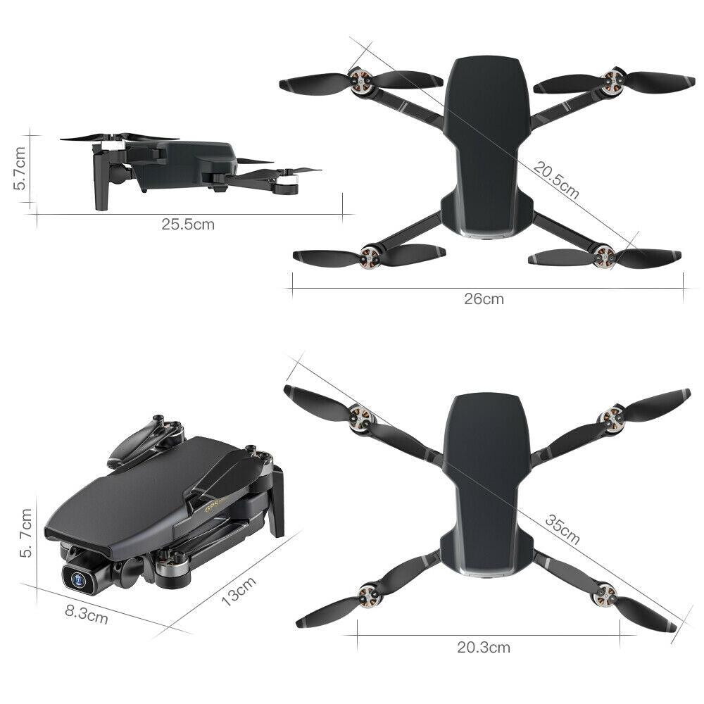 SG108 Foldable 4K WiFi GPS 5G Drone FPV HD Cam Quadcopter - Best Electrical Accessories