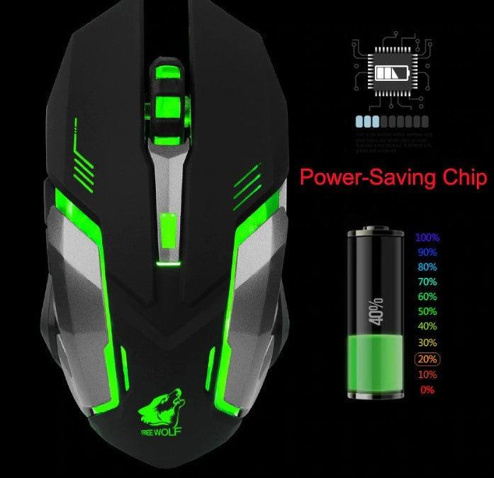 Ninja Dragon Stealth 7 Wireless Silent LED Gaming Mouse - Best Electrical Accessories