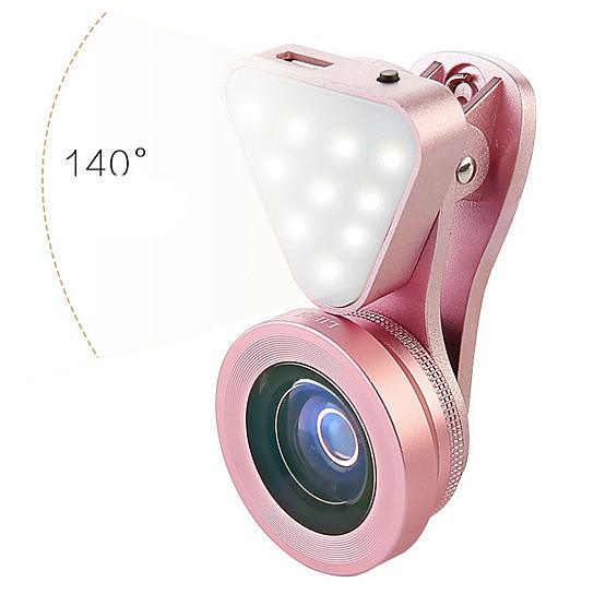 Glow Face 3 In 1 Photo Lens And Fill Lighting Clip - Best Electrical Accessories