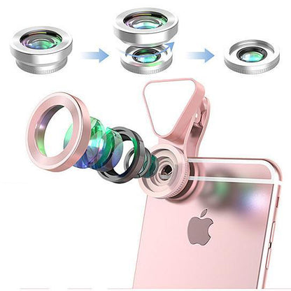 Glow Face 3 In 1 Photo Lens And Fill Lighting Clip - Best Electrical Accessories