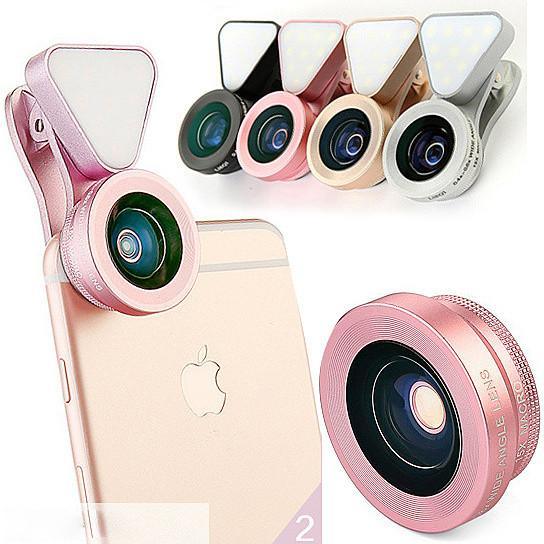 Glow Face 3 In 1 Photo Lens And Fill Lighting Clip - Best Electrical Accessories