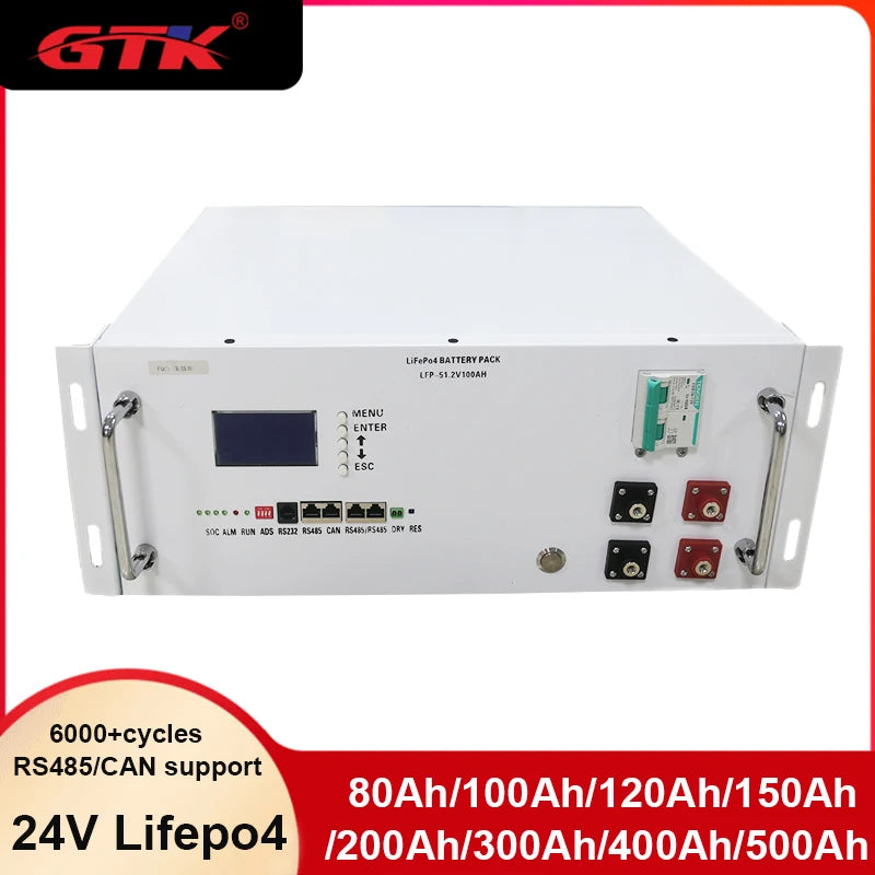 24V Lithium Lifepo4 Battery with RS485 CAN Communication - Best Electrical Accessories