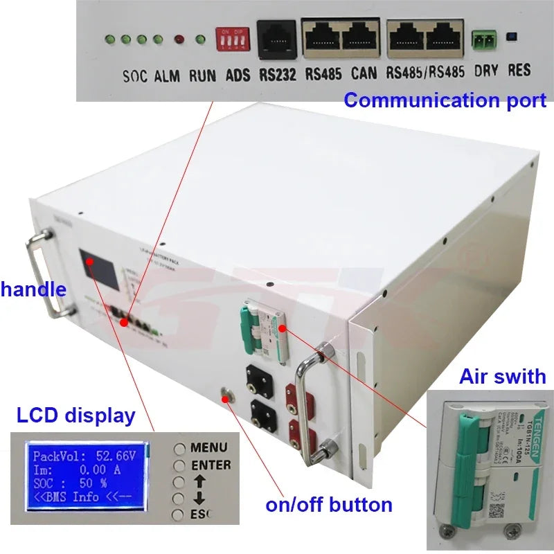 24V Lithium Lifepo4 Battery with RS485 CAN Communication - Best Electrical Accessories